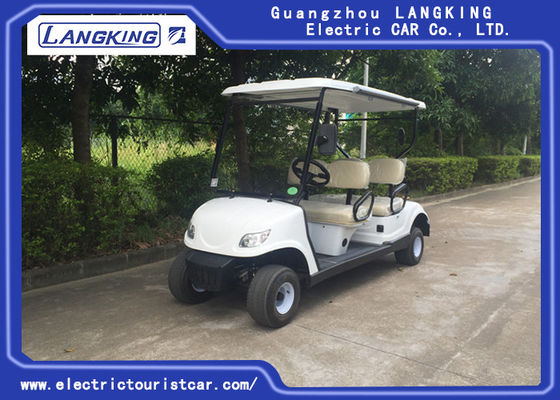 中国 安全電気ゴルフ バギー、自由の4 Seaterの電気自動車は酸電池を維持します サプライヤー