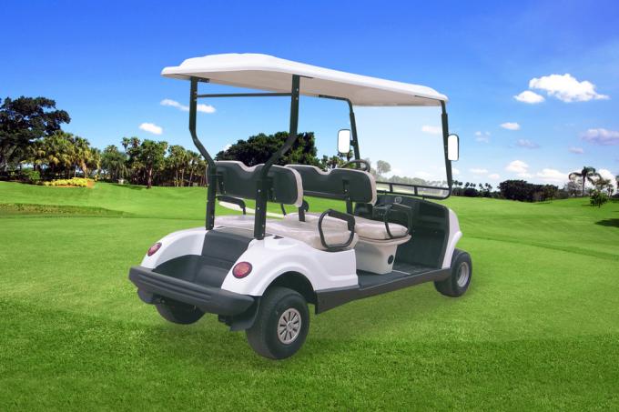 小さいクラブ ゴルフ バギー、PCの風防ガラスが付いている注文クラブ車のゴルフ カート 0